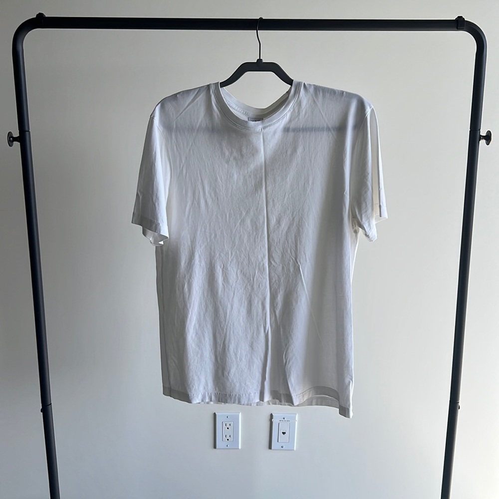 Zara white regular T-shirt. Never worn